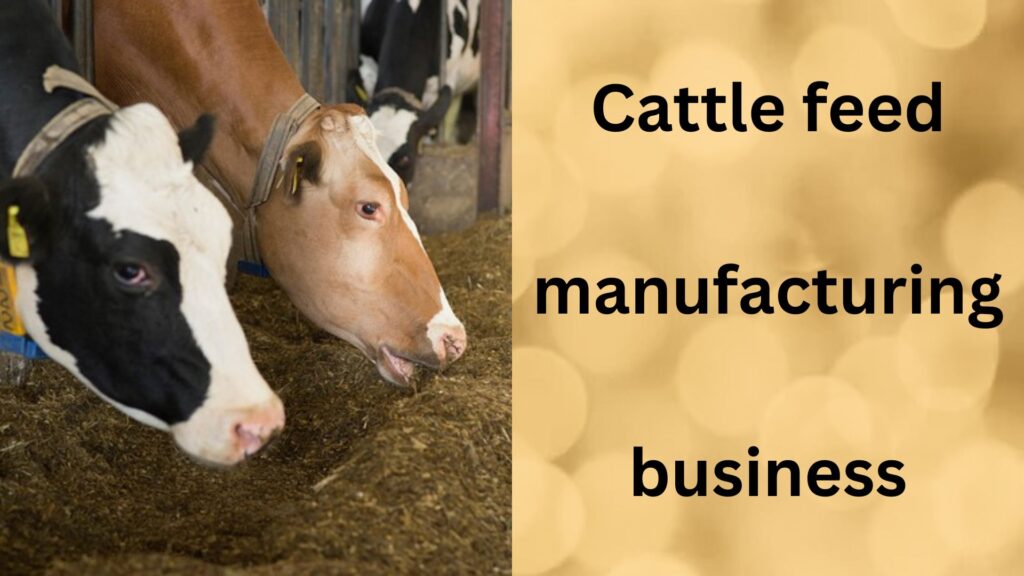 Cattlefeed manufacturing business.